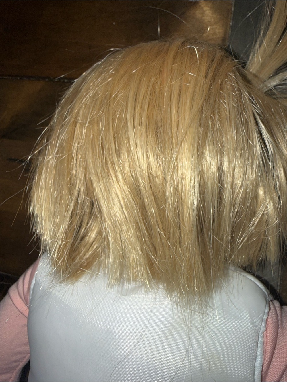 18" American Girl Doll Custom Blonde Short Hair with Bonus Winter Outfit & Purse - Picture 9 of 11